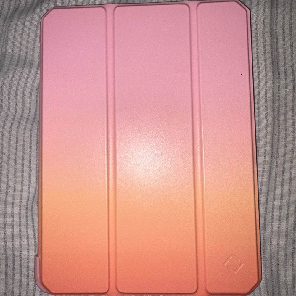 Gradient Pink and Orange iPad mini Case